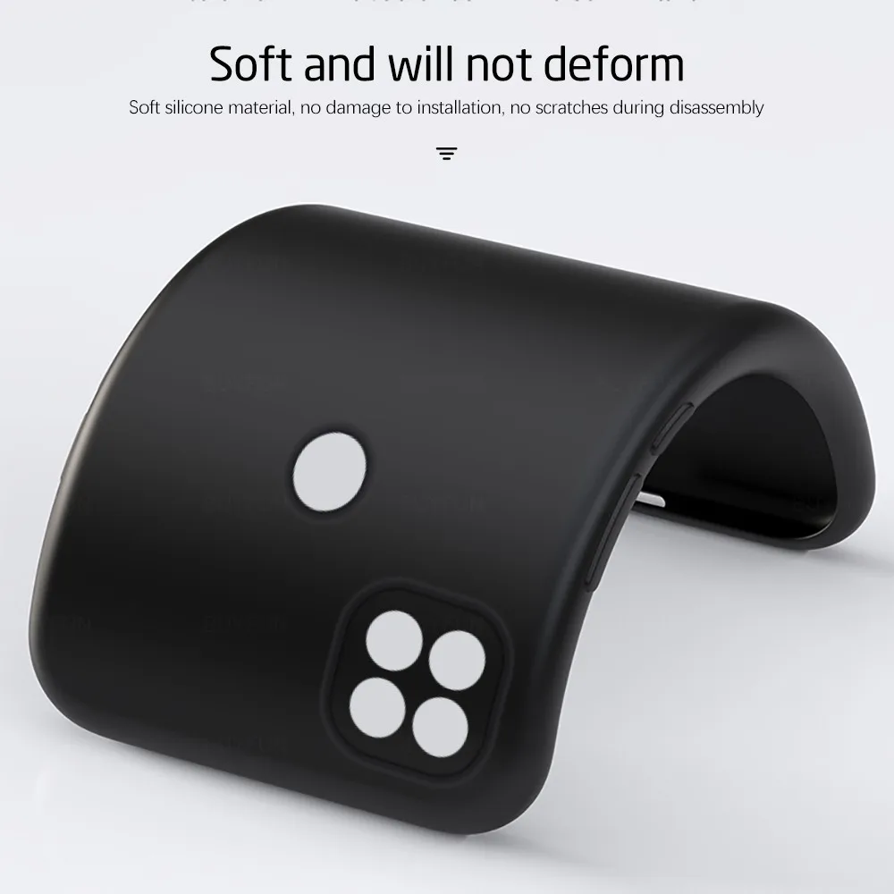 redmi9c case soft candy color liquid silicone phone back cover for xiaomi redmi 9c 9 c c9 red mi 9c nfc smartphone cases cover free global shipping