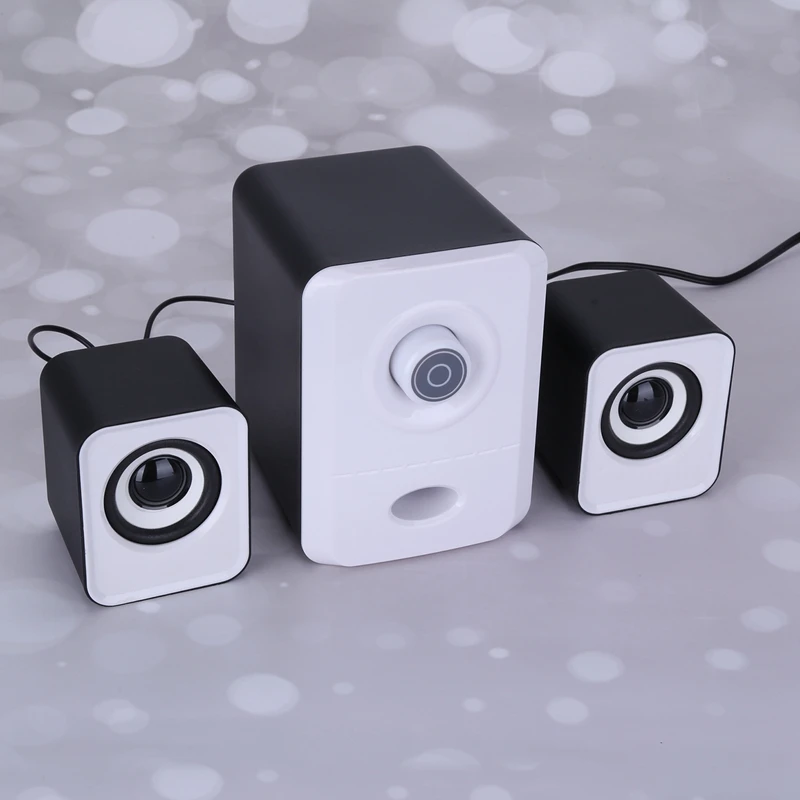 

Speakers, Subwoofer Multimedia USB Speakers, for Desktop Computers and Laptops, Tablets, Etc