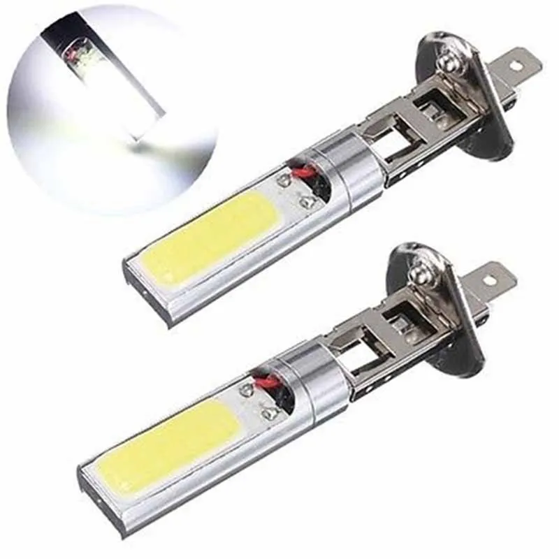 4Pcs H1 COB Car LED Headlight Headlamp 6000K High Power Auto Light-emitting diode Lamp Accessory 12V Car-styling Fog Light Bulb |