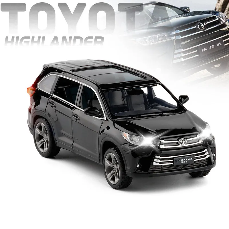 Изысканная модель внедорожника Toyota 2018 из сплава имитация литья под давлением