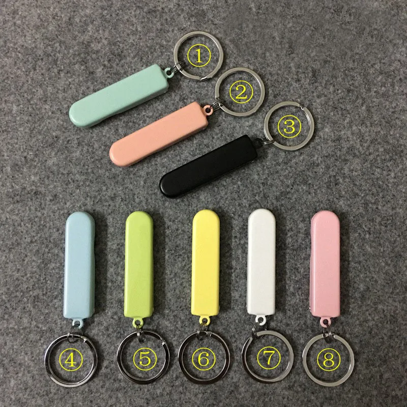 Ультратонкий портативный компактный складной триммер для ногтей с кольцом