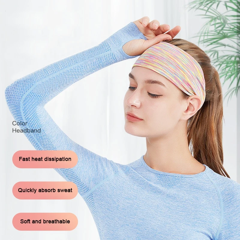 Спортивная повязка на голову для бега йоги спорта путешествий фитнеса