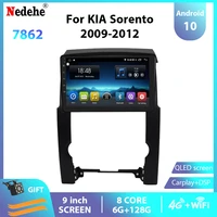 8 core android 10 car radio multimedia player for kia sorento 2009 2012 autoradio gps navigation head unit stereo