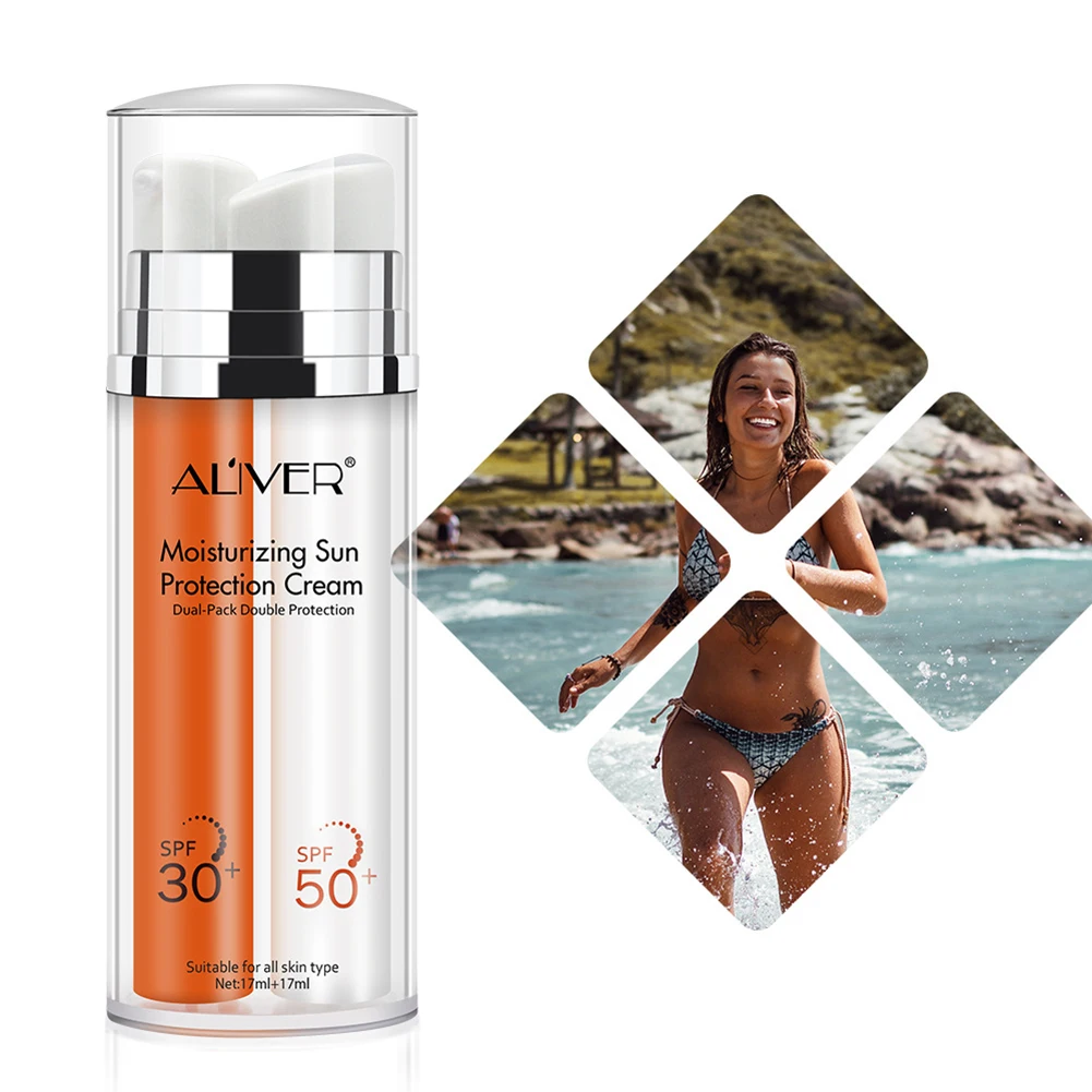 УФ ПРАЙМЕР для лица SPF30 SPF50 отбеливающий лосьон загара двойная защита от Уфа уфв