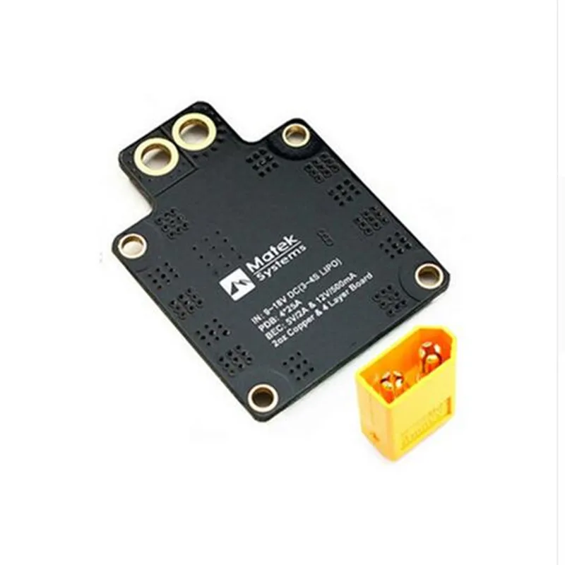 30 5*30 5 мм MATEK XT60 Power Hub PDB распределительная плата питания с BEC В/12 В для F3 F4 F7 CC3D