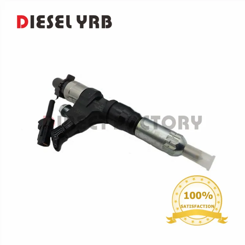 

4 PCS GENUINE AND NEW DIESEL COMMON RAIL FUEL INJECTOR 095000-6370 095000-6371 095000-6373 095000-6376 8-97609789-0 8-97609789-6