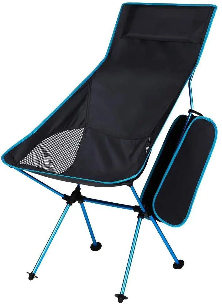 구매 휴대용 캠핑 의자 베개와 경량 야외 낚시 의자 배낭 여행 가방에 대 한 캐리 가방 여행 비치 라운지
