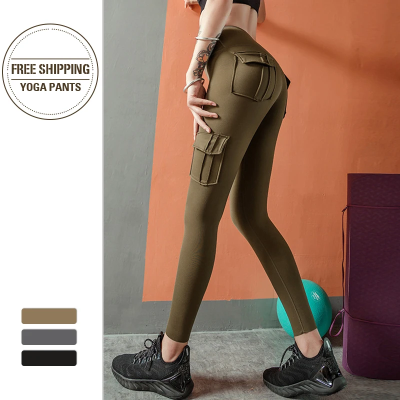 Новинка 2020 штаны для йоги спортивные Леггинсы фитнеса облегающие леггинсы
