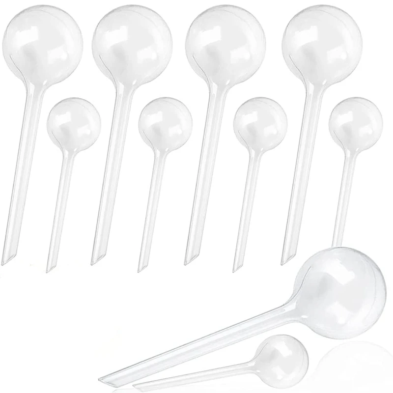 

10 Pcs Clear Plant Watering Bulbs,Plastic Automatic Watering System for Plants,Garden Water Device for Plant
