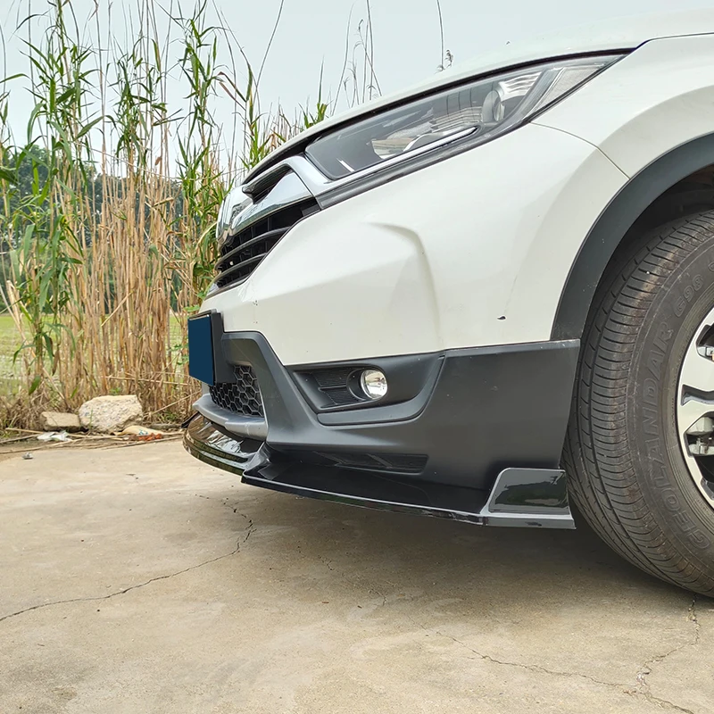 Передний бампер спойлер тела комплект разветвитель для Honda CR-V CRV 2017 - 2020