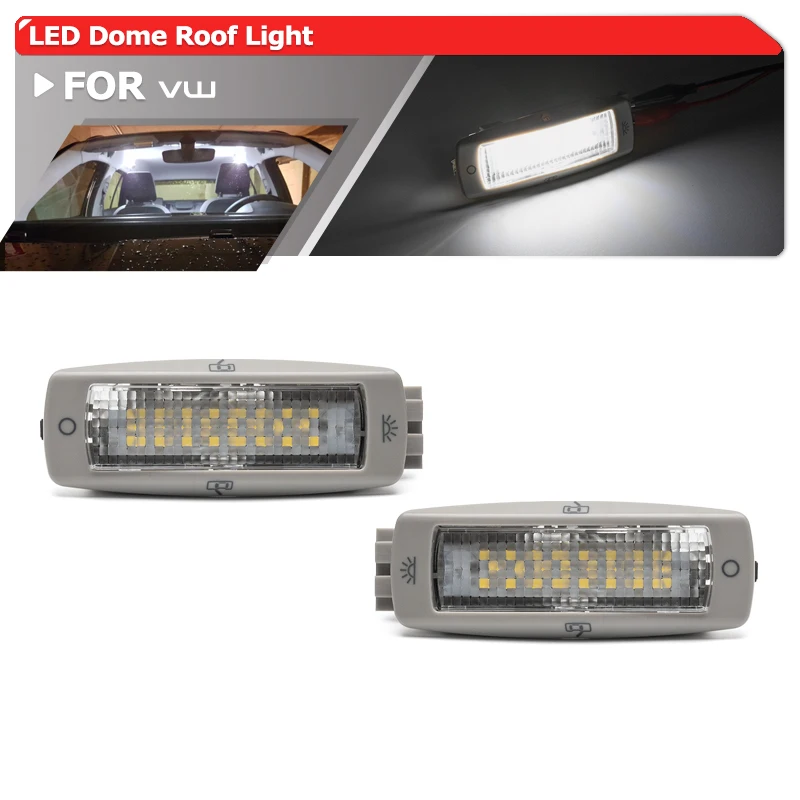 Светодиодсветильник лампа для чтения заднего вида 3B0947291 B для VW Golf Passat Beetle Tiguan Caddy для Skoda Fabia Superb Seat Leon