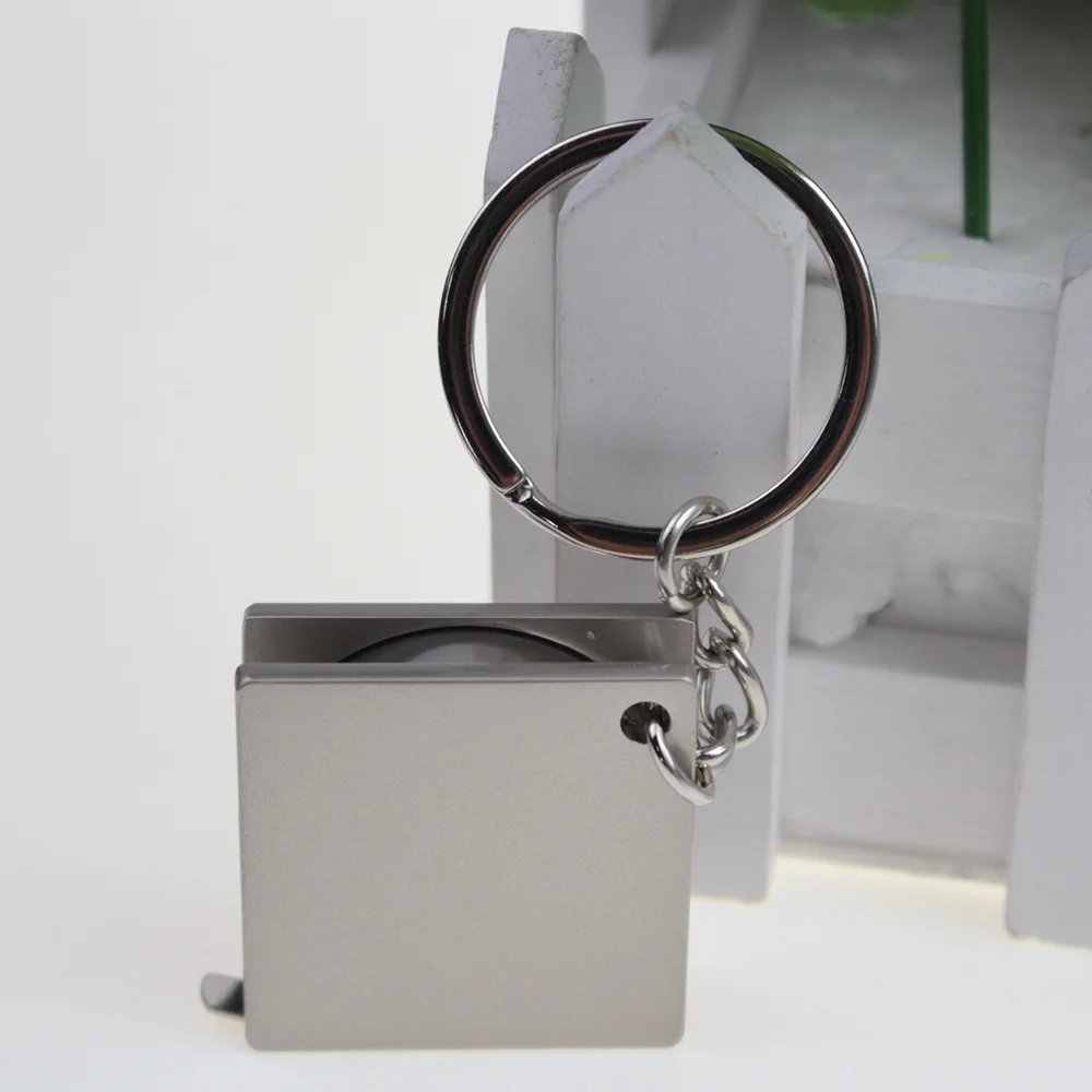 

1pc Hot Sale Creative Practical Mini Tape Measure Keychain Keyring Drop Shipping Wedding Key Holder Accessories
