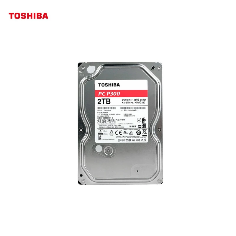 Настольный жесткий диск TOSHIBA 2 ТБ 3 4 6 64 Мб кэш-памяти 7200 об/мин интерфейс SATA3 серия
