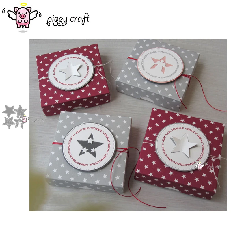 Металлические Вырубные штампы форма для вырезания ангельские звезды фотобумага