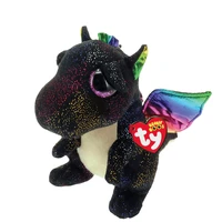 15cm ty big eye beanie plush animal doll stuffed plush toys unicorn soft animal plush collectible toy children gift