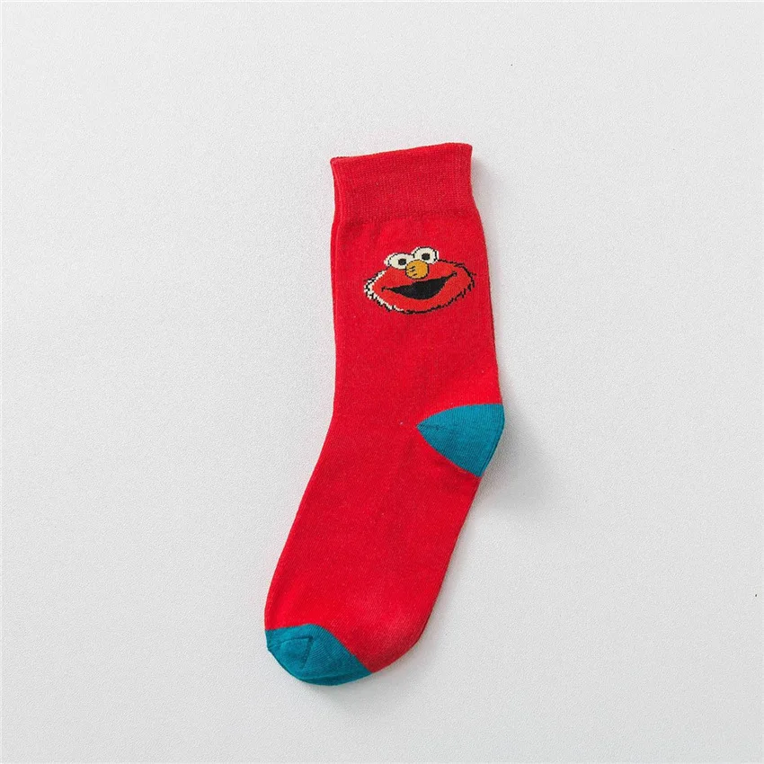 Женские хлопковые носки skarpetki harajuku, забавная уличная одежда, meias calcetines mujer, милые носки skarpety femme, художественные носки, рисунок кунжута - Цвет: zmj3