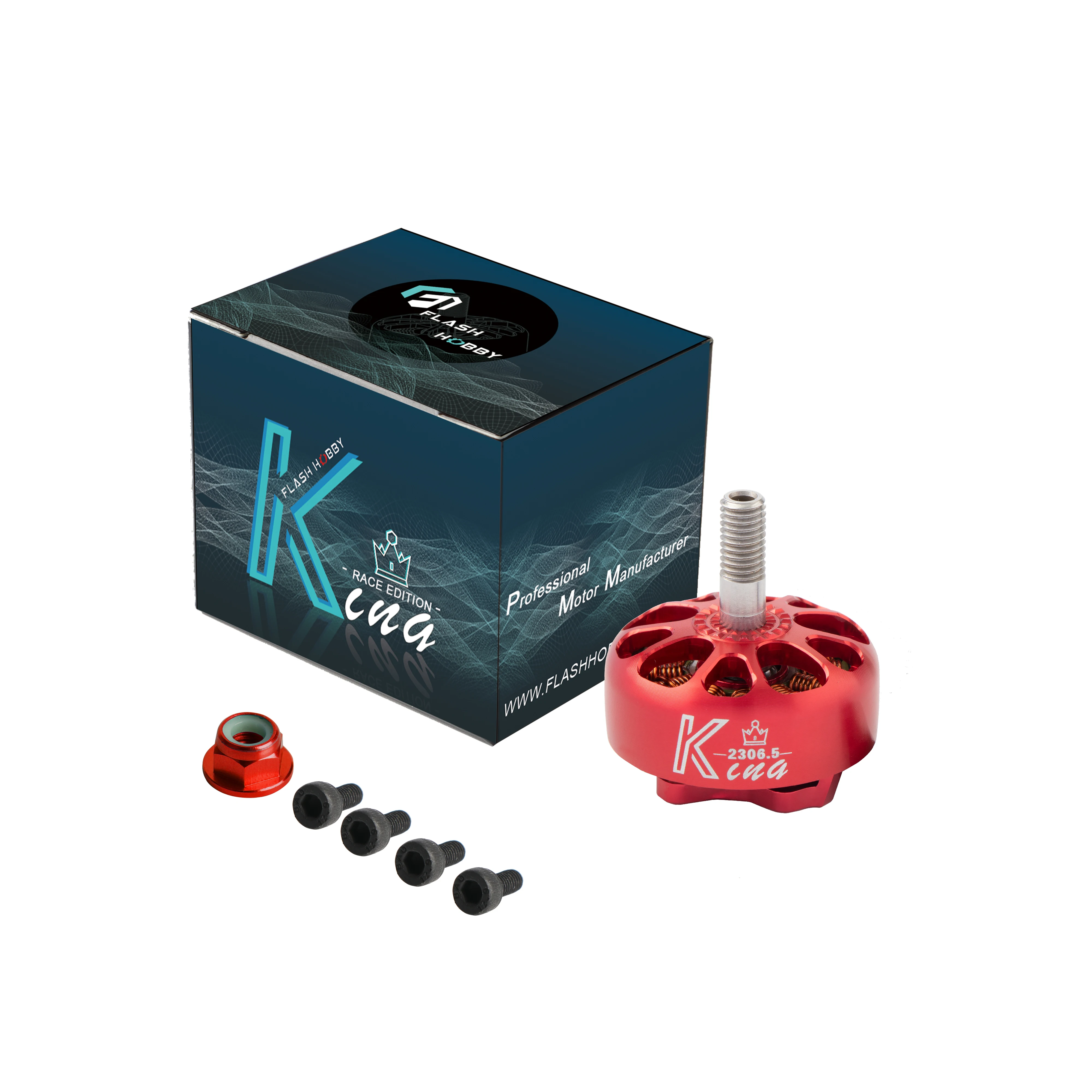 4 шт./лот серия Flash Hobby King K2306.5 2306 1900KV /2300KV/ 2550KV для FPV Racing Edition запчасти|Детали и