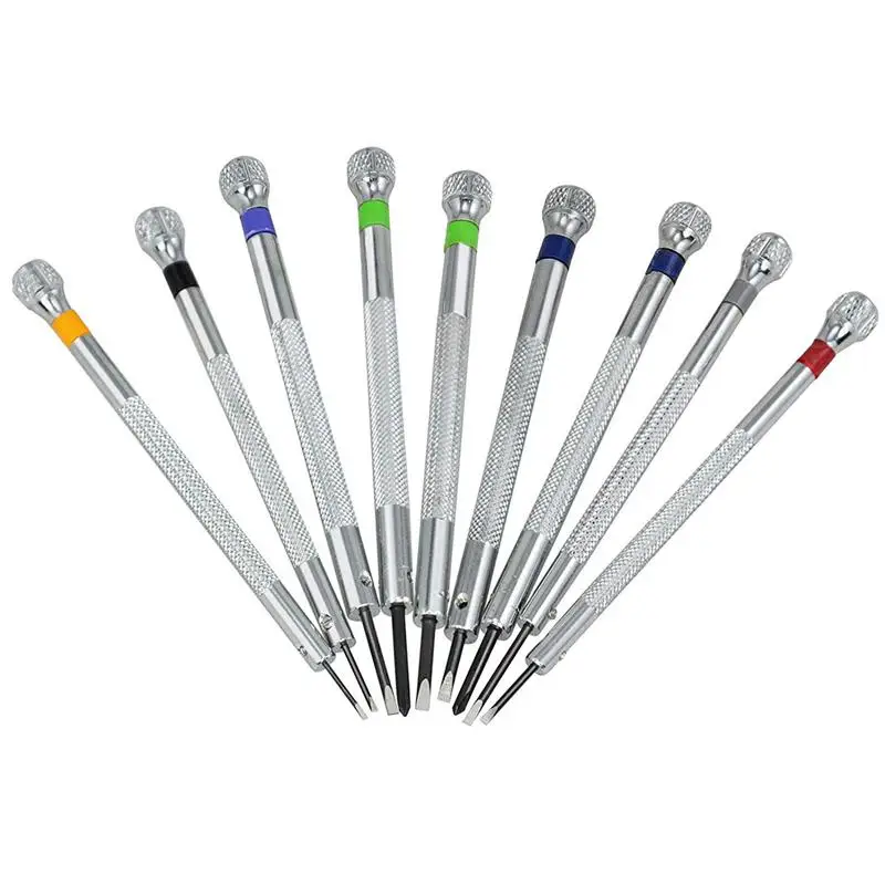 Watch Screwdrivers Set Of 9 Professional On Stand Precision Screwdriver | Инструменты