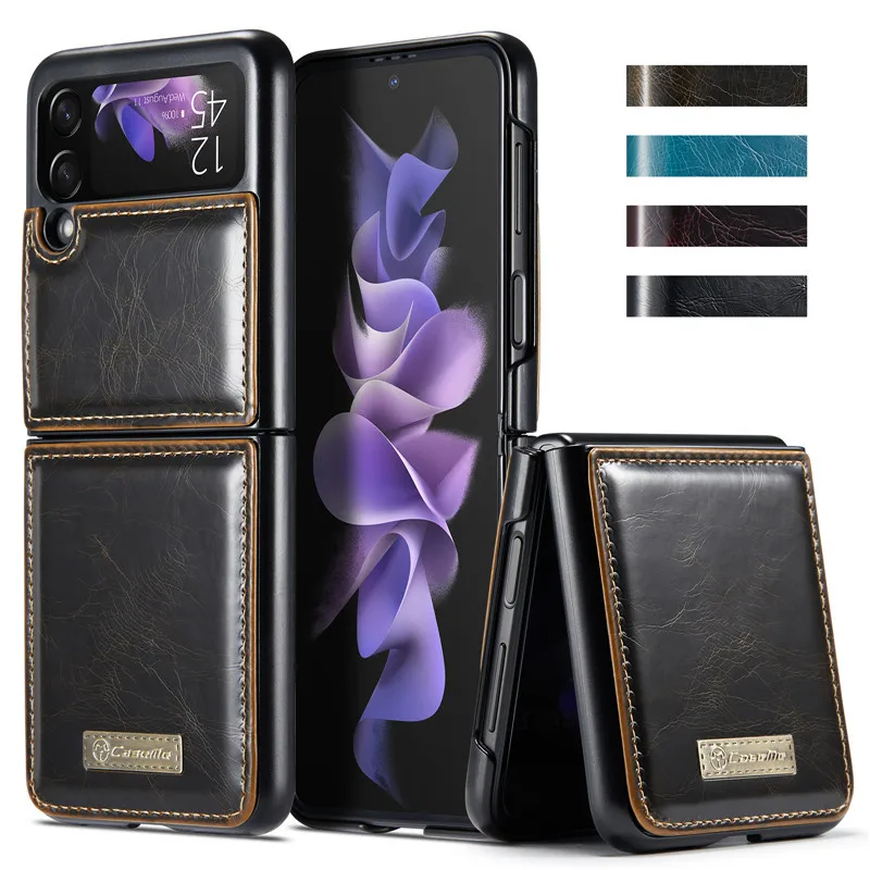 

Case for Samsung Galaxy Z Flip3, Genuine Leather Phone Case Galaxy Z Flip3 Case, galaxy Z Flip 3 Case
