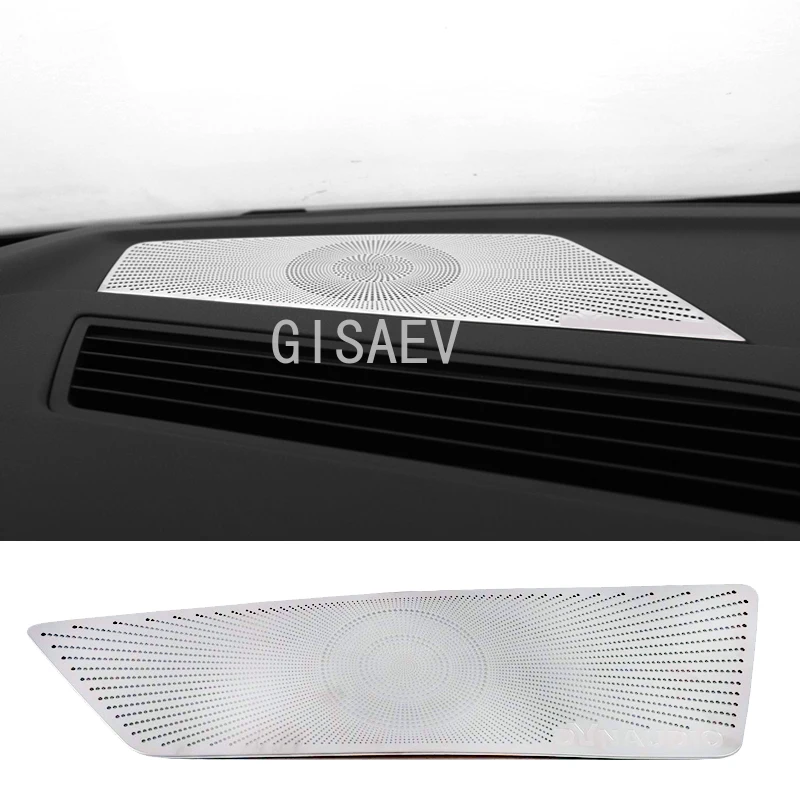 

for Volkswagen Arteon 2017 2018 2019 stainless steel sticker dashboard speaker horn frame decoration cover car accessories