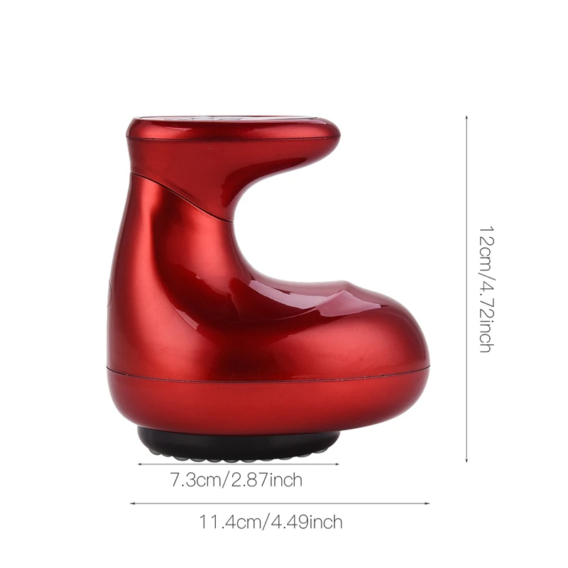 

Rechargeable Electric Guasha Massager 6 Gears for Hot Compress Magnetic Wave Gua Sha Scraping Cupping Body Slimming Massage Tool