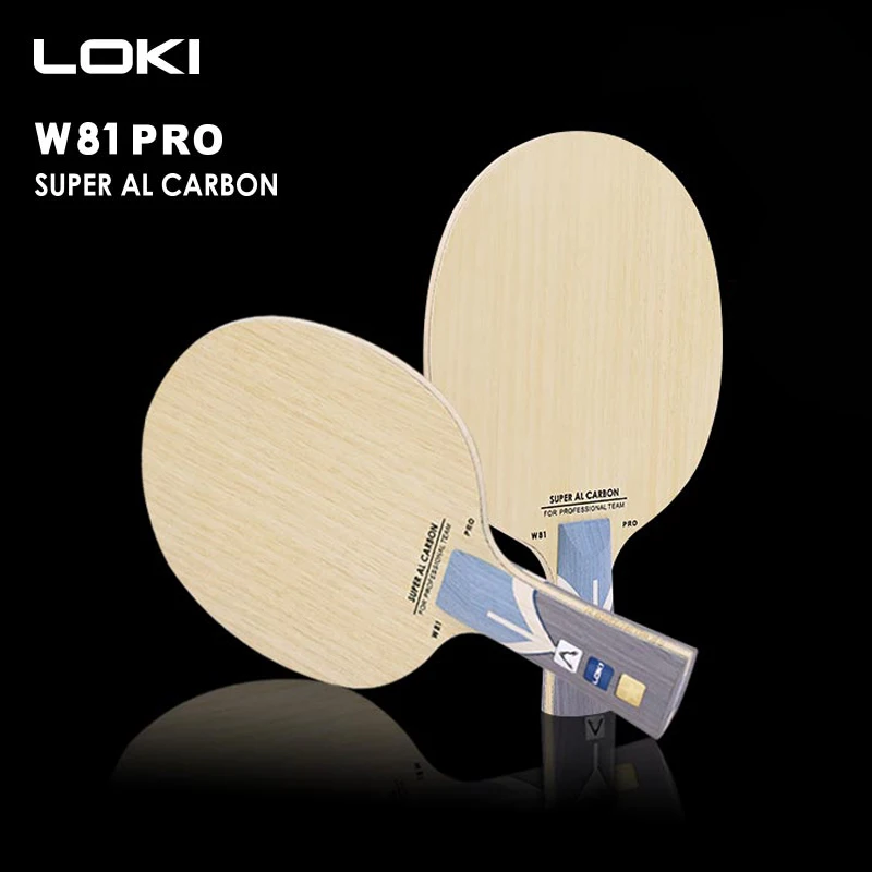 

Ракетка для настольного тенниса LOKI W81 PRO, ракетка для пинг-понга, 7-слойная, из карбона, арилата, для быстрой атаки и пинг-понга