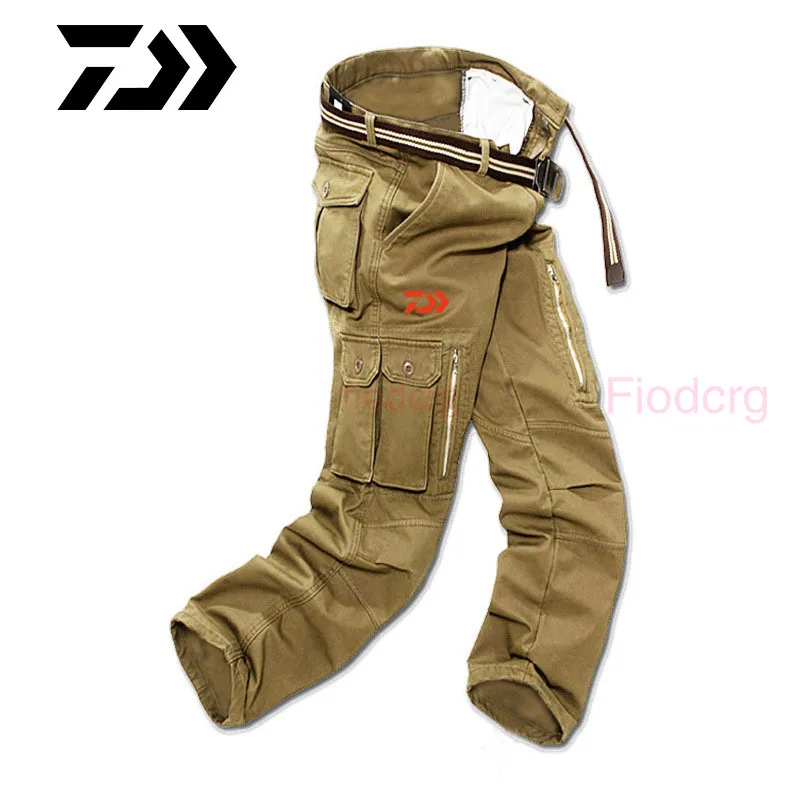 

Новые камуфляжные брюки Daiwa на шнурке, Мужские дышащие брюки, штаны для рыбалки, охотничьи повседневные штаны для бега, спортивные штаны, 2020