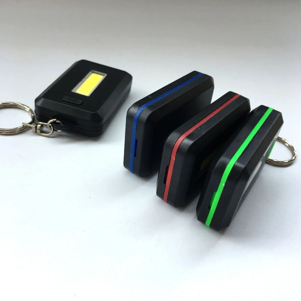 Мини светодиодный светильник вспышка брелок портативный фонарь 45LM 3 режима