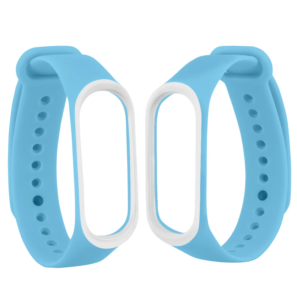 20 видов цветов сменный ремешок для Xiaomi Mi Band 4 3 силиконовый M3 M4 смарт-браслет Miband |