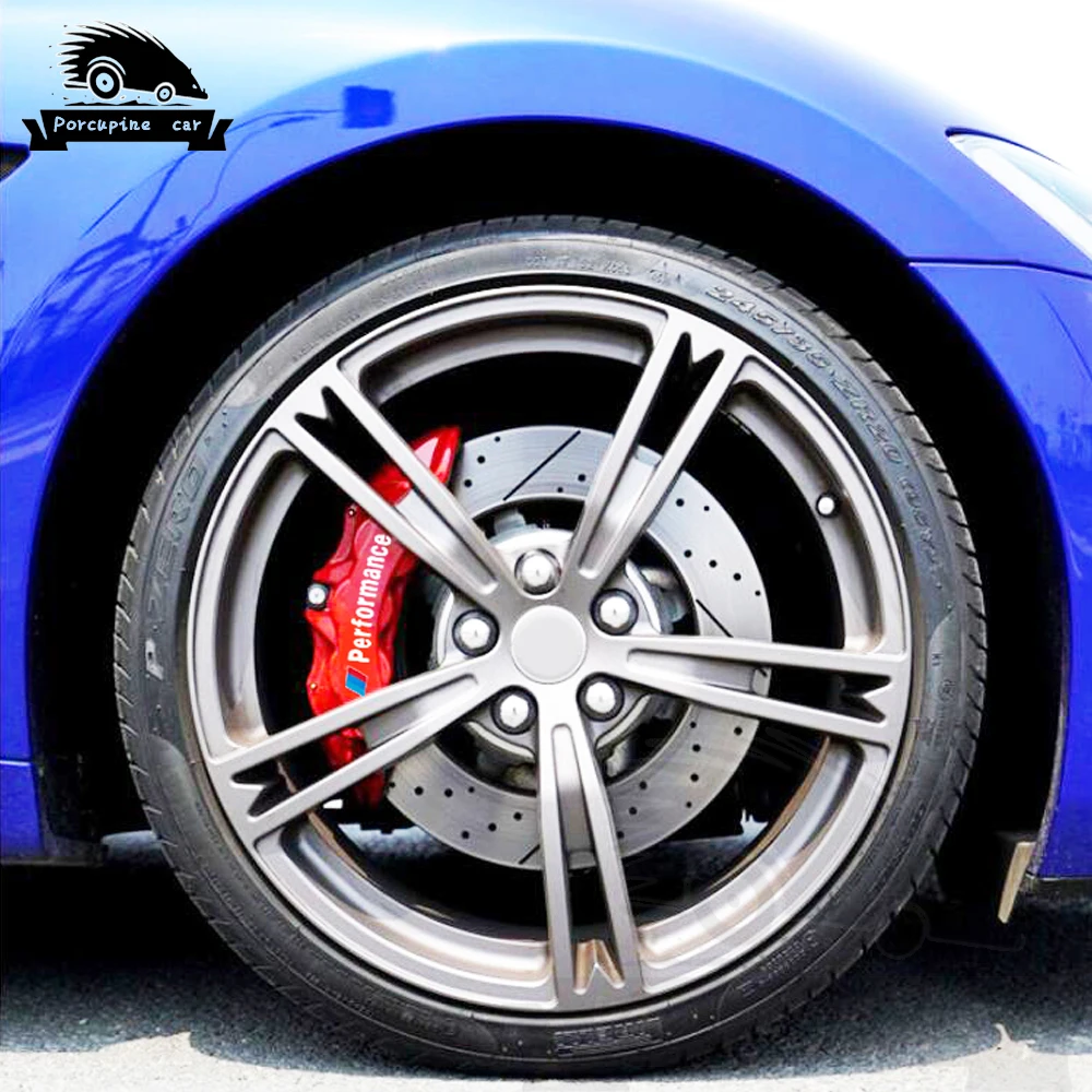 6 шт. автомобильные аксессуары наклейка на тормозной суппорт для BMW M3 M5 M6 E36 E60 E90 E46