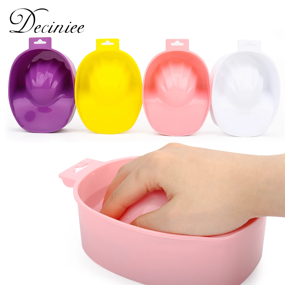 

Soak Off Finger Bowl Dishes For Gel Acrylic Nails Bowl Nail Wipes Scrub Effect 5 Fingers Soften CuticleRemove Gel Nail Polish