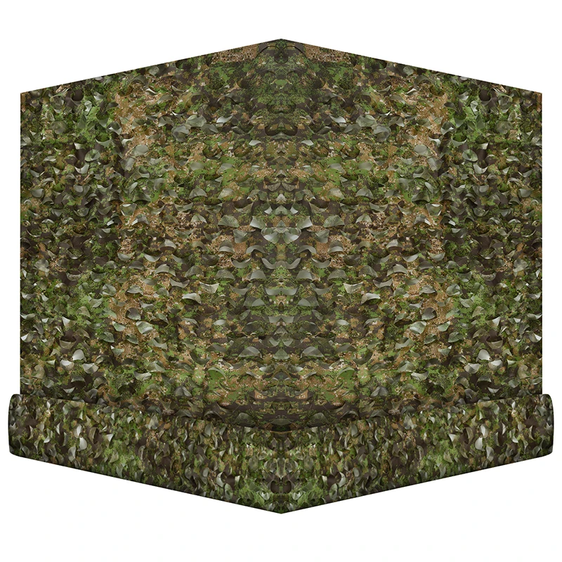 

1.5M Wide Reinforced Camouflage Nets With Mesh Netting Grid For Camping Hunting Sun Shade Outdoor Canopy Tent Garden Car Awnings