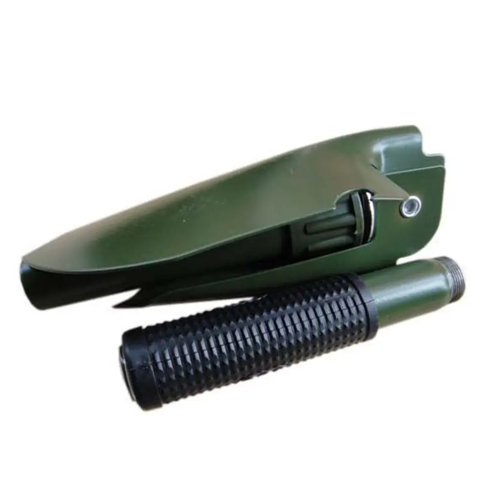 Portable Multi-functional Military Tactical Folding Shovel+Compass for Outdoor Hiking Emergency Survive Tool Drop Shipping Sale |
