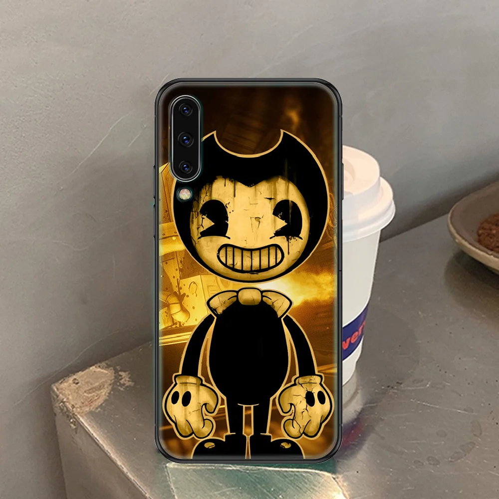 

Game Bendy Cartoon Phone case For Samsung Galaxy A 3 5 7 8 10 20 21 30 40 50 51 70 71 E S 2016 2018 4G black art coque fashion