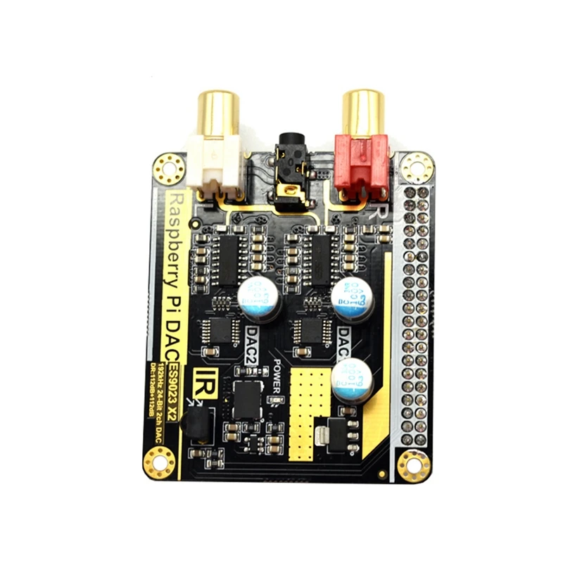 HIFI двойной декодирующий DAC I2S плата режим Volumio для Raspberry Pi 3B +|Цифро-аналоговые