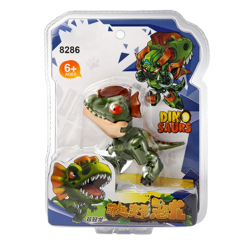 

Tyrannosaurus Carnotaurus Raptor Deformation Mecha Dinosaur Toy Building Block