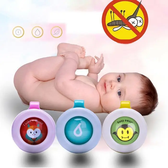 10 шт./лот репеллент от комаров браслеты кнопки мини легкая милая форма для