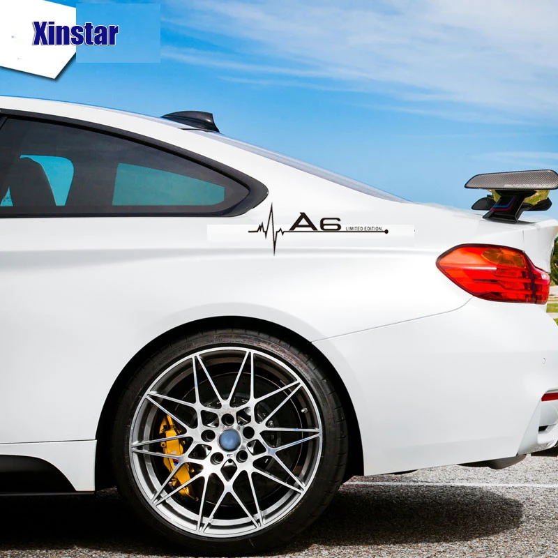 2pcs Car decals sticker for Audi A3 A4 A5 A6 A7 A8 TT Q3 Q5 Q7 A1 B5 B6 B7 B8 B9 8P 8V 8L C6 C5 C7 4F | Автомобили и мотоциклы