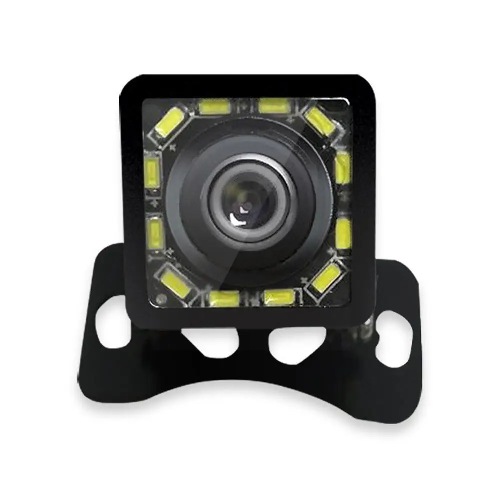 

WG-12LEDs NEW 12 LEDs Night Wide View Angle Parking Car Camera Universal CCD Assistance Camera Waterproof View Car HD Rear U4N1