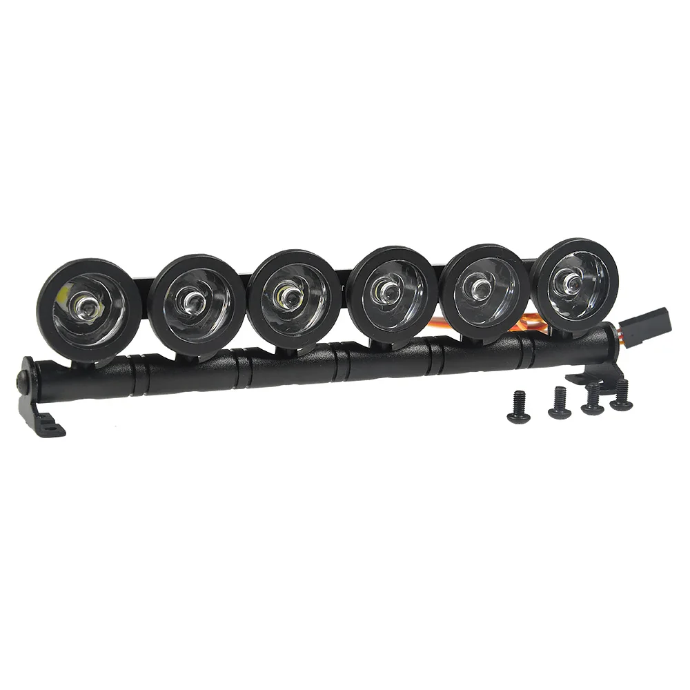 AXSPEED RC автомобиль светодиодный потолочная лампа фары бар без защитного кожуха 6