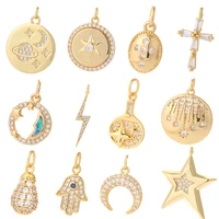 star pendant charms for jewelry making designer charms geometric round rectangle dangle charm diy earrings neckalce bracelet