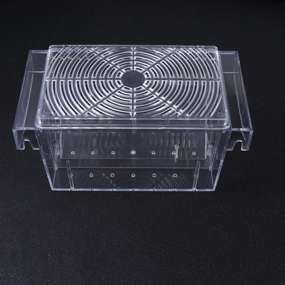 Transparent Breeding Box Acrylic Isolation Durable Hatching Case Practical Incubator for Aquarium Fish Tank (FH-102) | Дом и сад