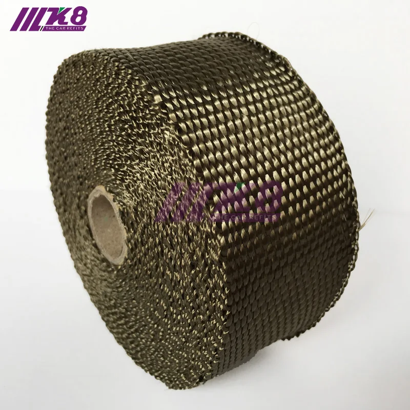 Автомобильный мотоцикл 10 м Выхлопная Передняя труба анти Горячая обертка