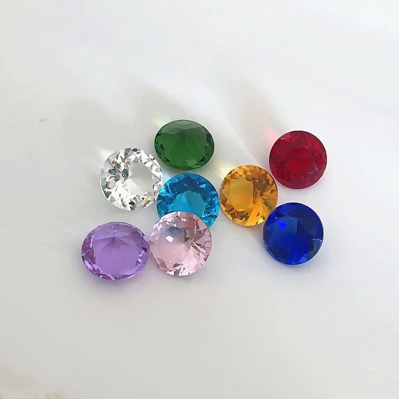 20 мм 8 шт Диметр Кристалл бриллиант радужные стеклянные бусины феншуй Сфера