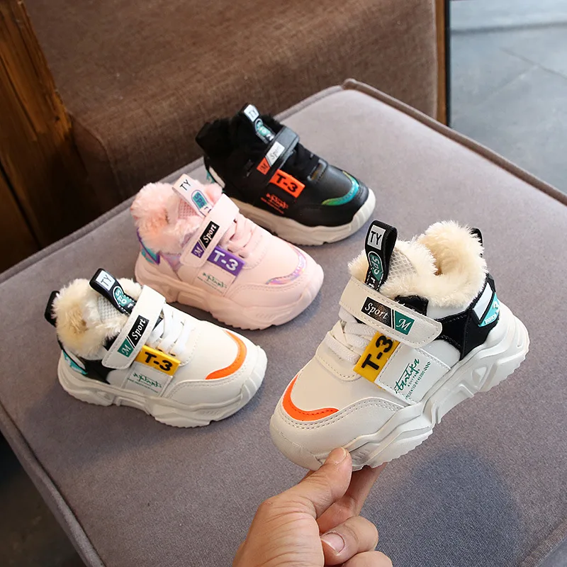 Фото Детская зимняя обувь Зимние ботинки для мальчиков и девочек - купить