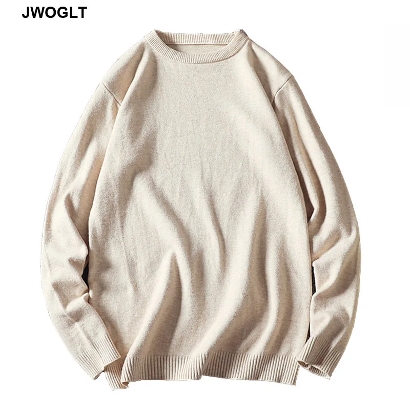 Корейский Модный повседневный черный красный белый мужской свитер приталенный