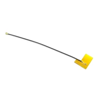 1pc wifi antenna 2 4g 3dbi gain inner aerial with ipex connector built in fpc soft yellow film antenna 2118mm new wholesale