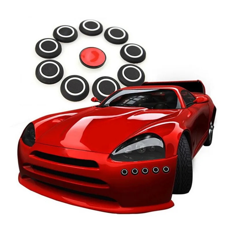 10 шт. защита углового бампера круглая Защитная Наклейка для автомобиля от