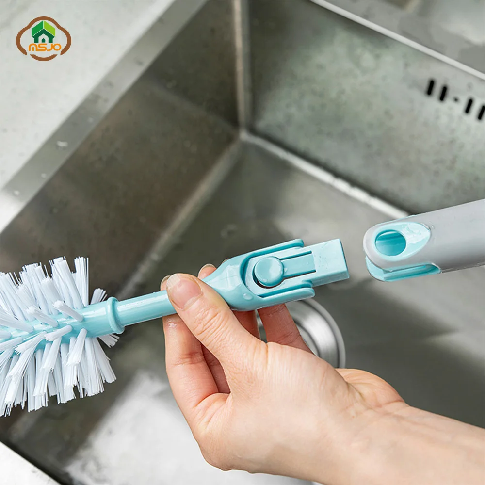 Набор чистящих щеток MSJO скребок для бытового уборки щетка бутылки чашки 3 в 1