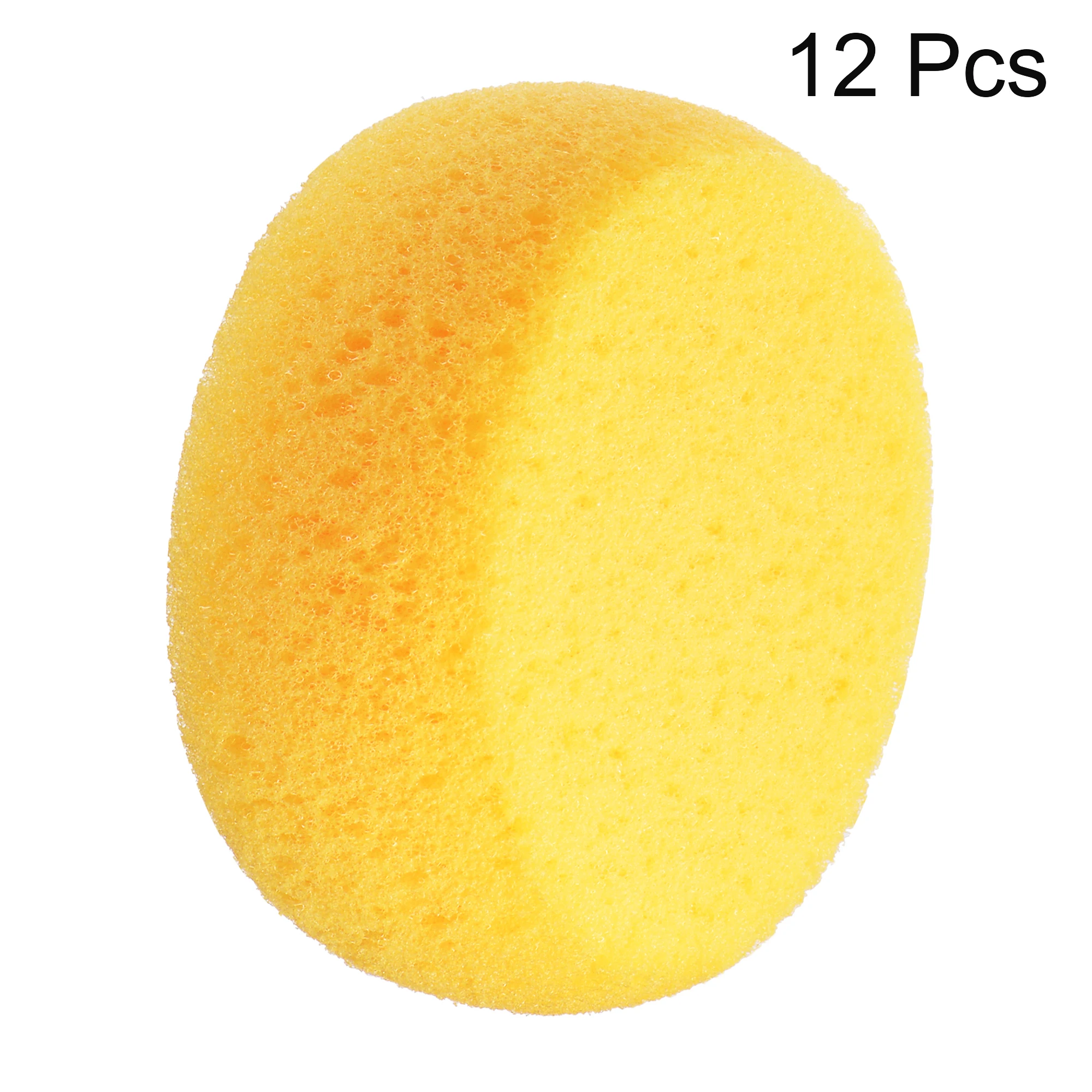

Uxcell Knockdown Texture Sponge 2.8" Faux Honeycomb Sponge Painting Supplies Drywall Patch Wall Ceiling Yellow 12Pcs
